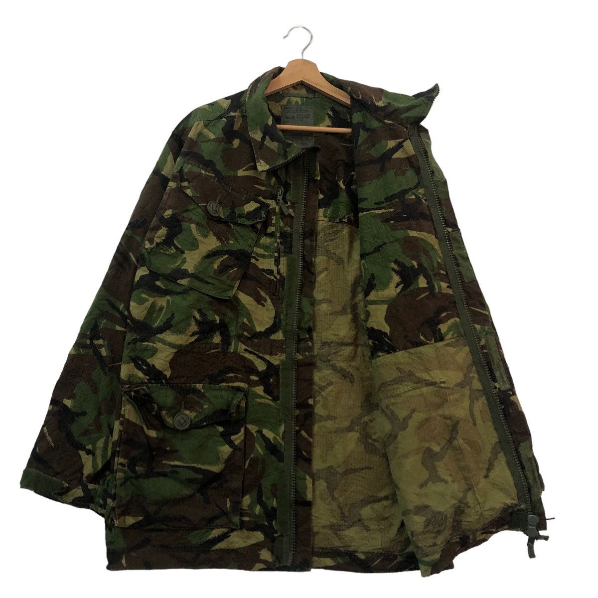 Vintage TRUE VINTAGE MILITARY CAMO JACKET DPM FIELD US WWII Size US M / EU 48-50 / 2 - 9 Thumbnail