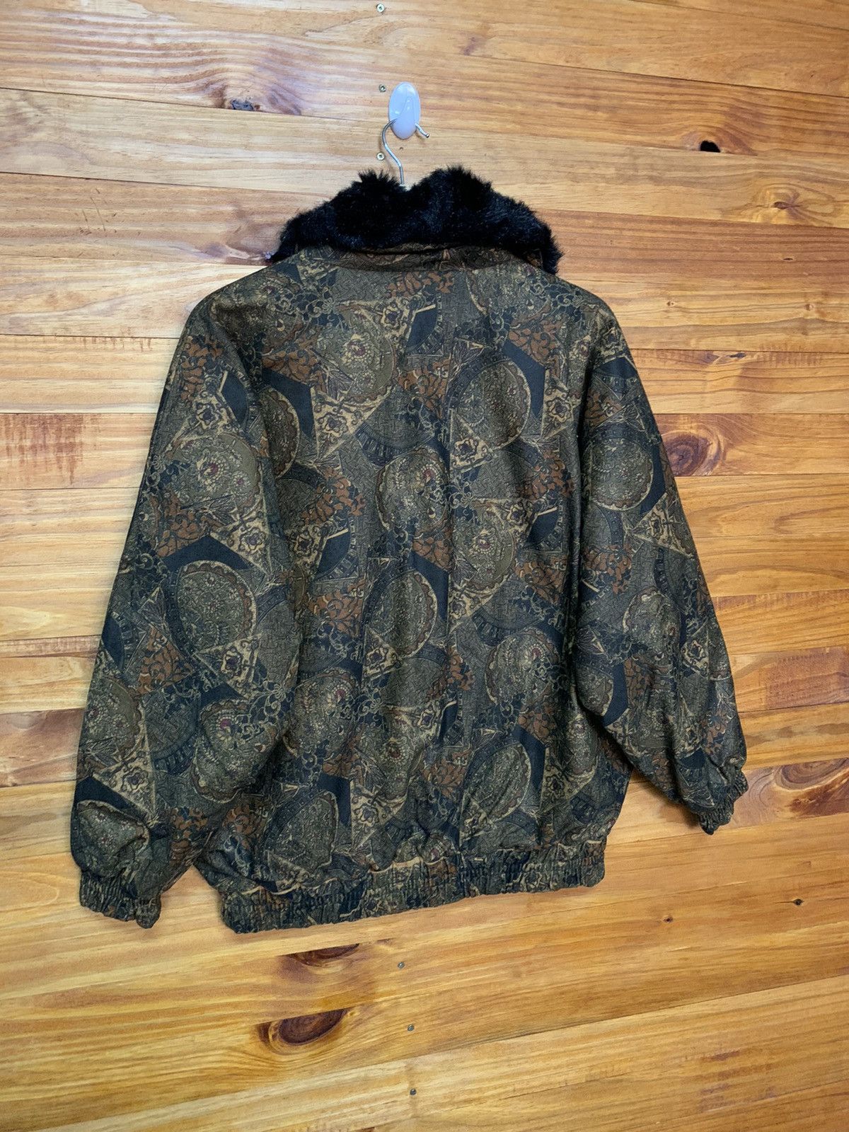 Vintage Vintage 80s Fur Collar Abstract Avant Garde Design Size US L / EU 52-54 / 3 - 9 Thumbnail