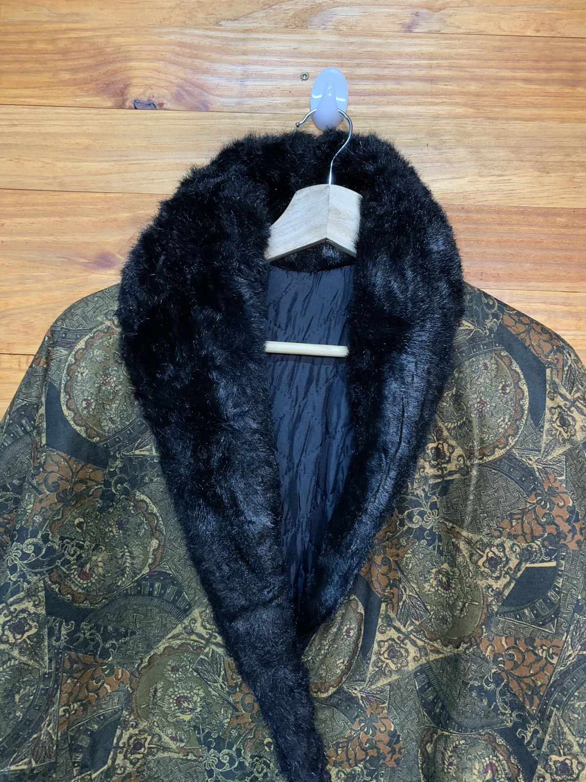Vintage Vintage 80s Fur Collar Abstract Avant Garde Design Size US L / EU 52-54 / 3 - 5 Thumbnail