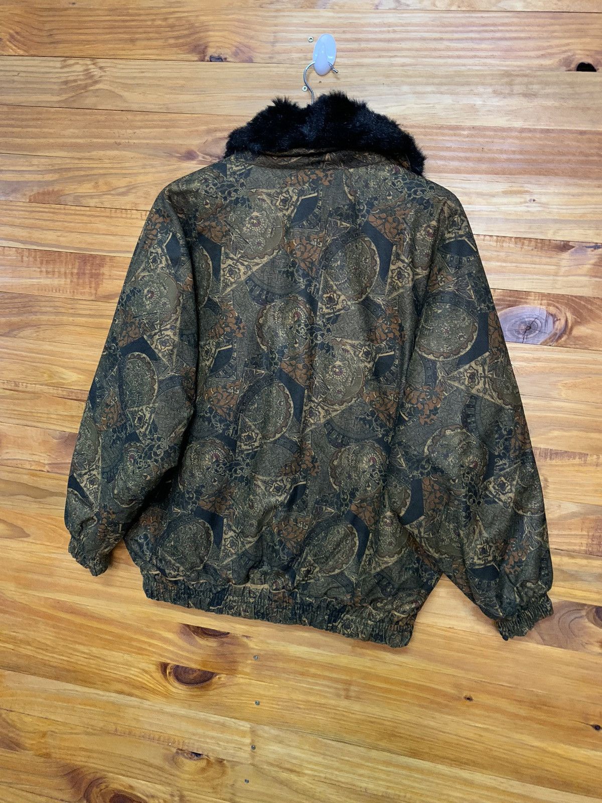 Vintage Vintage 80s Fur Collar Abstract Avant Garde Design Size US L / EU 52-54 / 3 - 8 Thumbnail