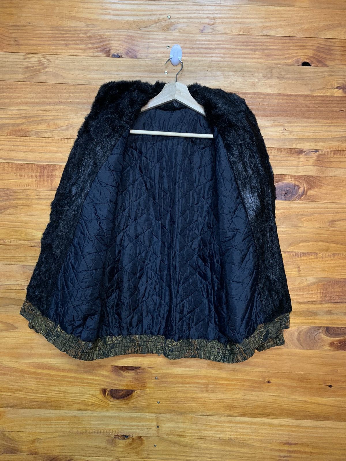 Vintage Vintage 80s Fur Collar Abstract Avant Garde Design Size US L / EU 52-54 / 3 - 10 Thumbnail
