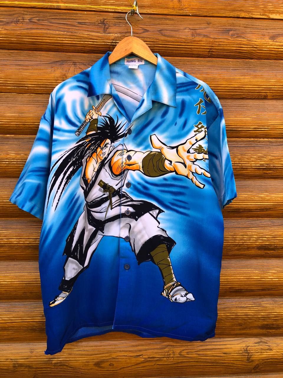 Anime Silk Anime Samurai Shirt Size US L / EU 52-54 / 3 - 1 Thumbnail