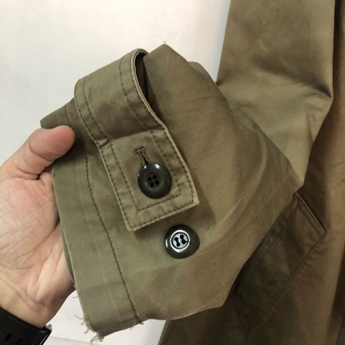 Japanese Brand VINTAGE LONG JACKET MILITARY DESIGN Size US M / EU 48-50 / 2 - 14 Thumbnail