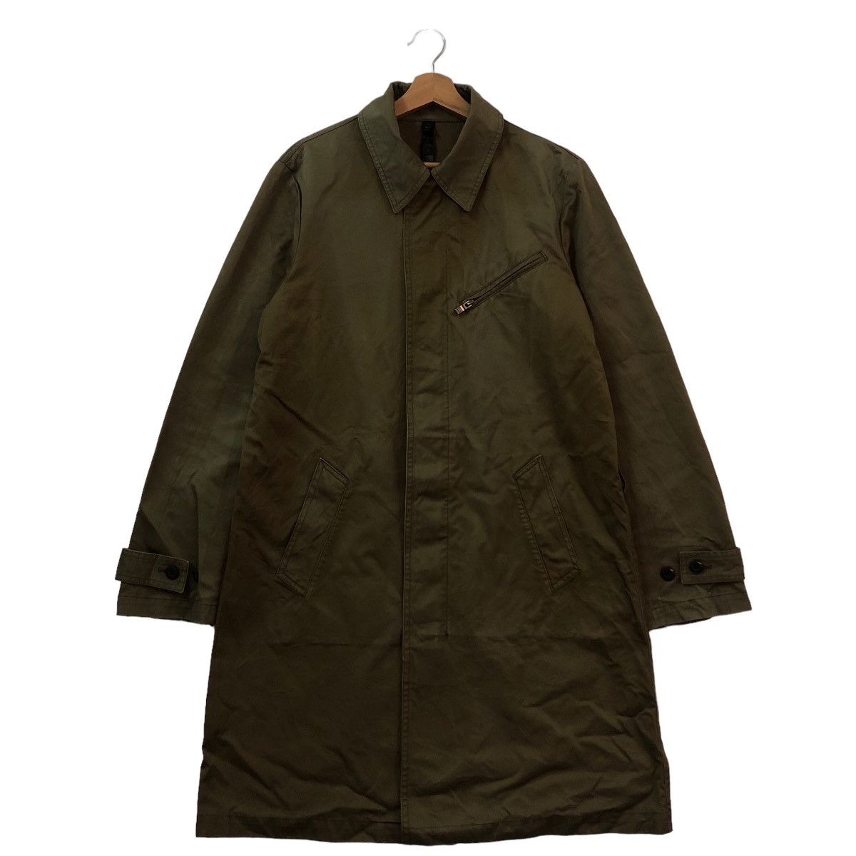 Japanese Brand VINTAGE LONG JACKET MILITARY DESIGN Size US M / EU 48-50 / 2 - 1 Thumbnail