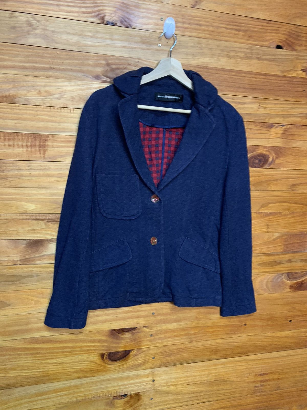 Issey Miyake × mercibeaucoup Mercibeaucoup Classic Navy Jacket Size US S / EU 44-46 / 1 - 2 Thumbnail