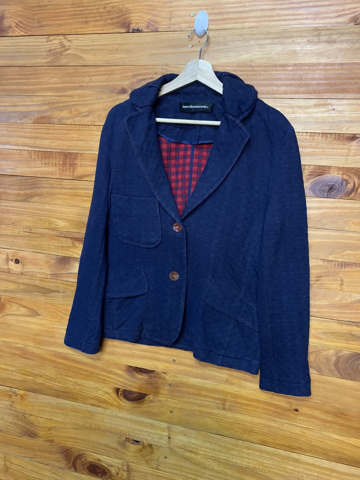 Issey Miyake × mercibeaucoup Mercibeaucoup Classic Navy Jacket Size US S / EU 44-46 / 1 - 3 Thumbnail