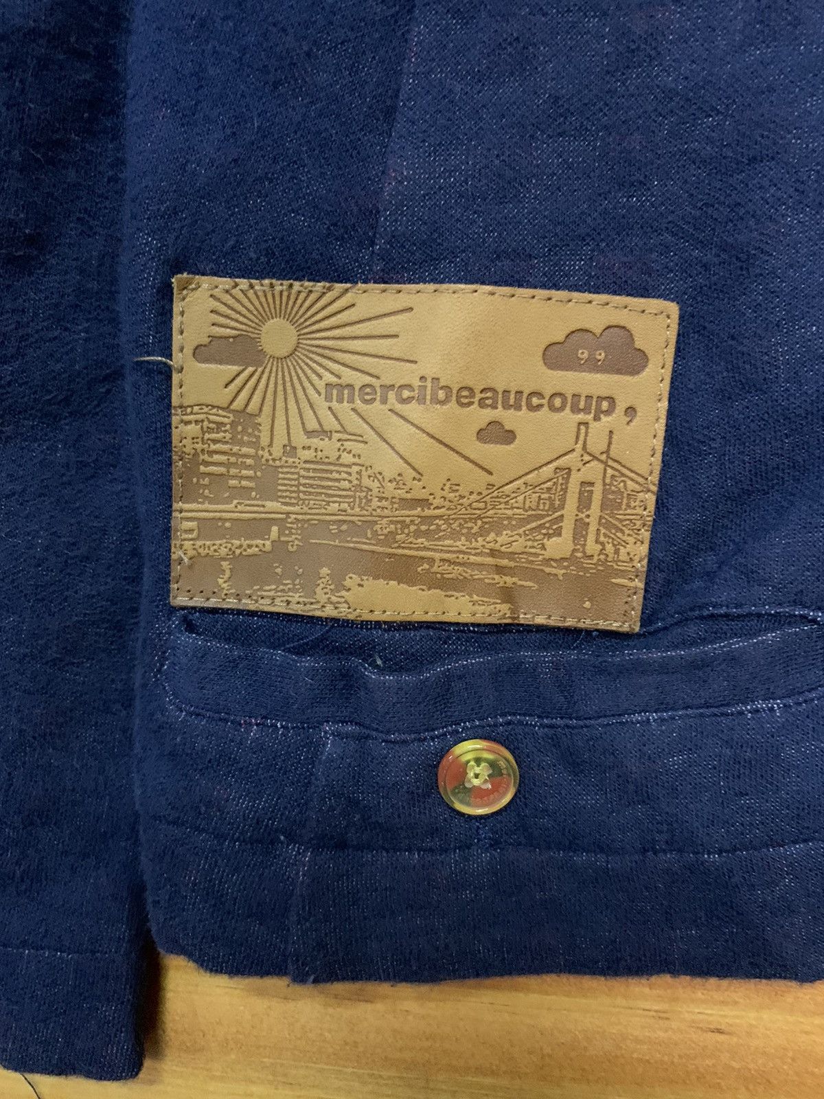 Issey Miyake × mercibeaucoup Mercibeaucoup Classic Navy Jacket Size US S / EU 44-46 / 1 - 6 Thumbnail