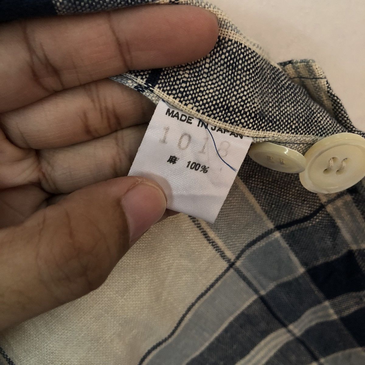 Yohji Yamamoto VINTAGE Y’S YOHJI YAMAMOTO JAPAN TARTAN DESIGN CHORE JACKET Size US M / EU 48-50 / 2 - 10 Thumbnail