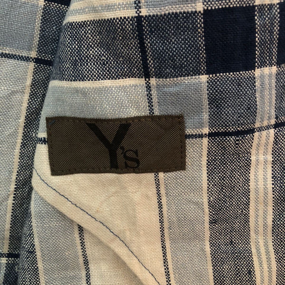 Yohji Yamamoto VINTAGE Y’S YOHJI YAMAMOTO JAPAN TARTAN DESIGN CHORE JACKET Size US M / EU 48-50 / 2 - 9 Thumbnail