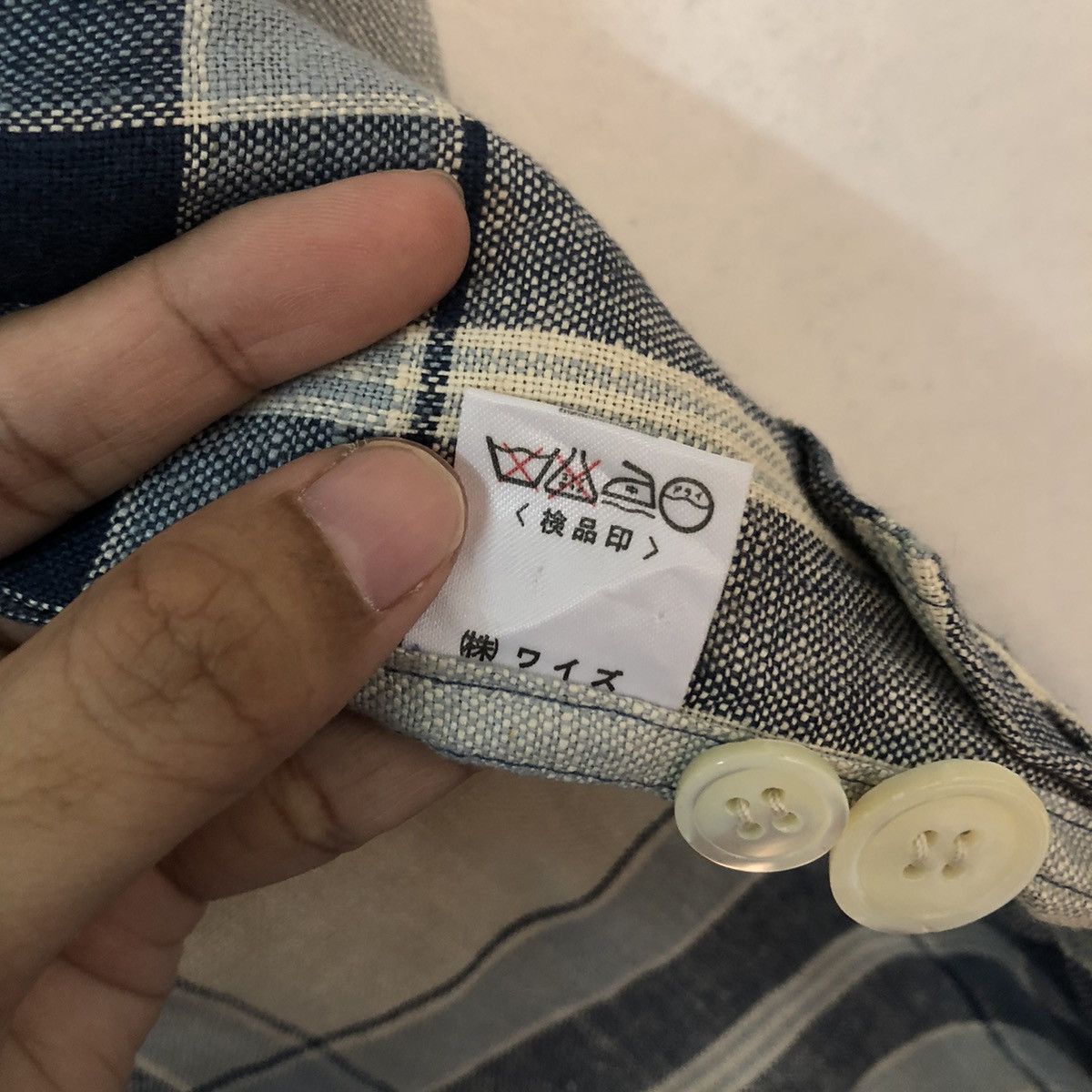 Yohji Yamamoto VINTAGE Y’S YOHJI YAMAMOTO JAPAN TARTAN DESIGN CHORE JACKET Size US M / EU 48-50 / 2 - 11 Thumbnail