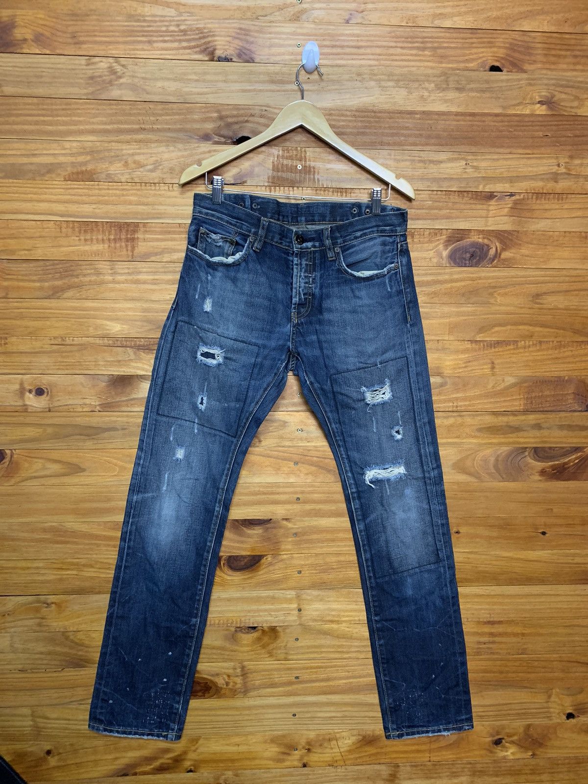 JW Anderson Jw Anderson Distressed Selvage Jeans Size US 32 / EU 48 - 1 Thumbnail