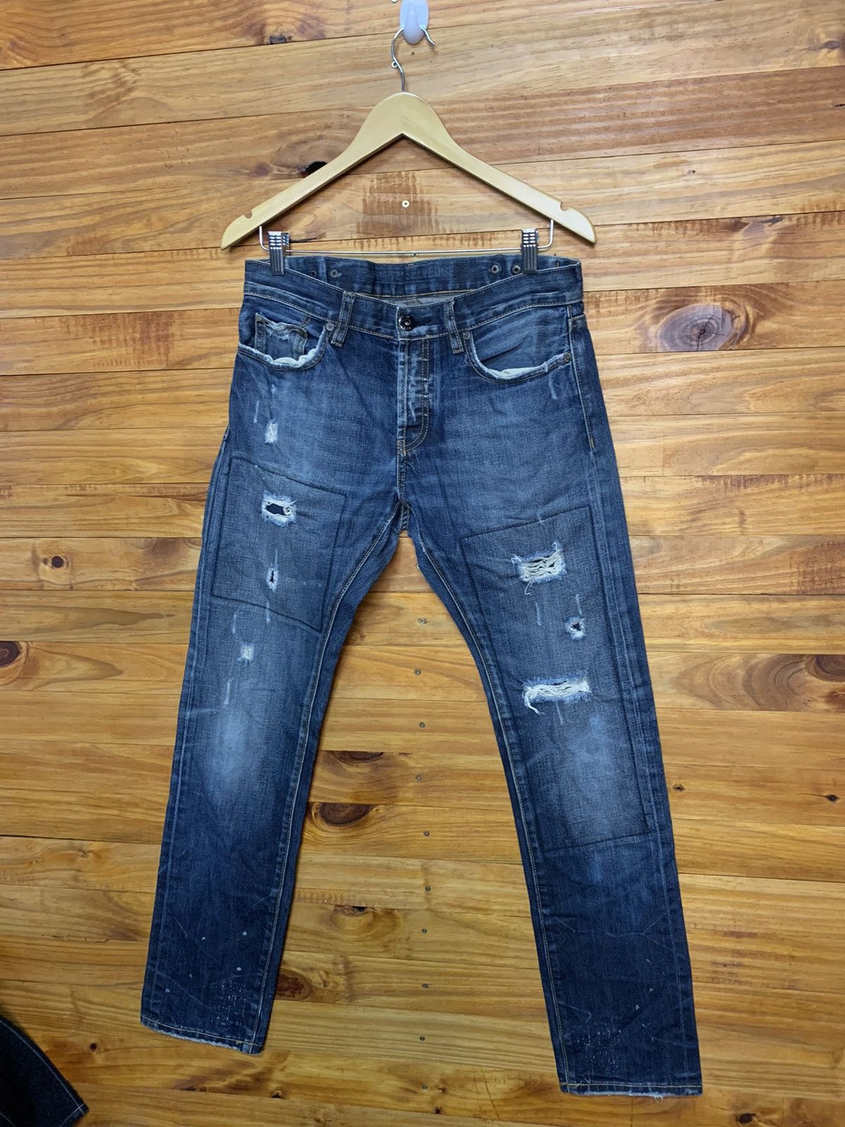 JW Anderson Jw Anderson Distressed Selvage Jeans Size US 32 / EU 48 - 3 Thumbnail