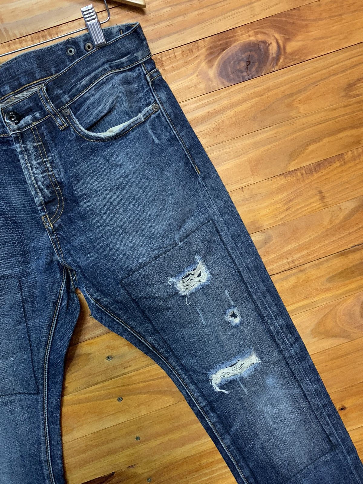 JW Anderson Jw Anderson Distressed Selvage Jeans Size US 32 / EU 48 - 6 Thumbnail