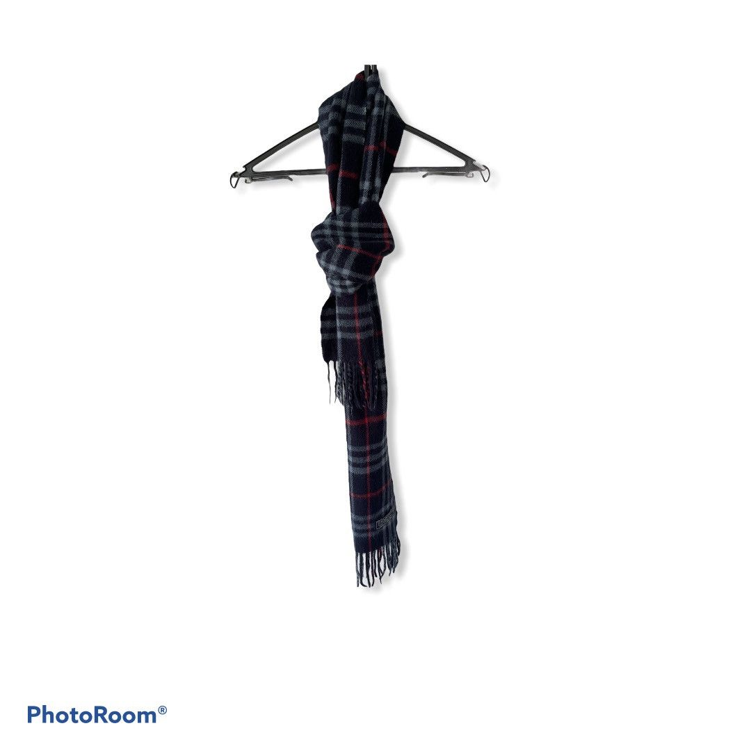 Burberry VINTAGE BURBERRYS NOVA CHECK SCAF WOOL ENGLAND Size ONE SIZE - 1 Thumbnail