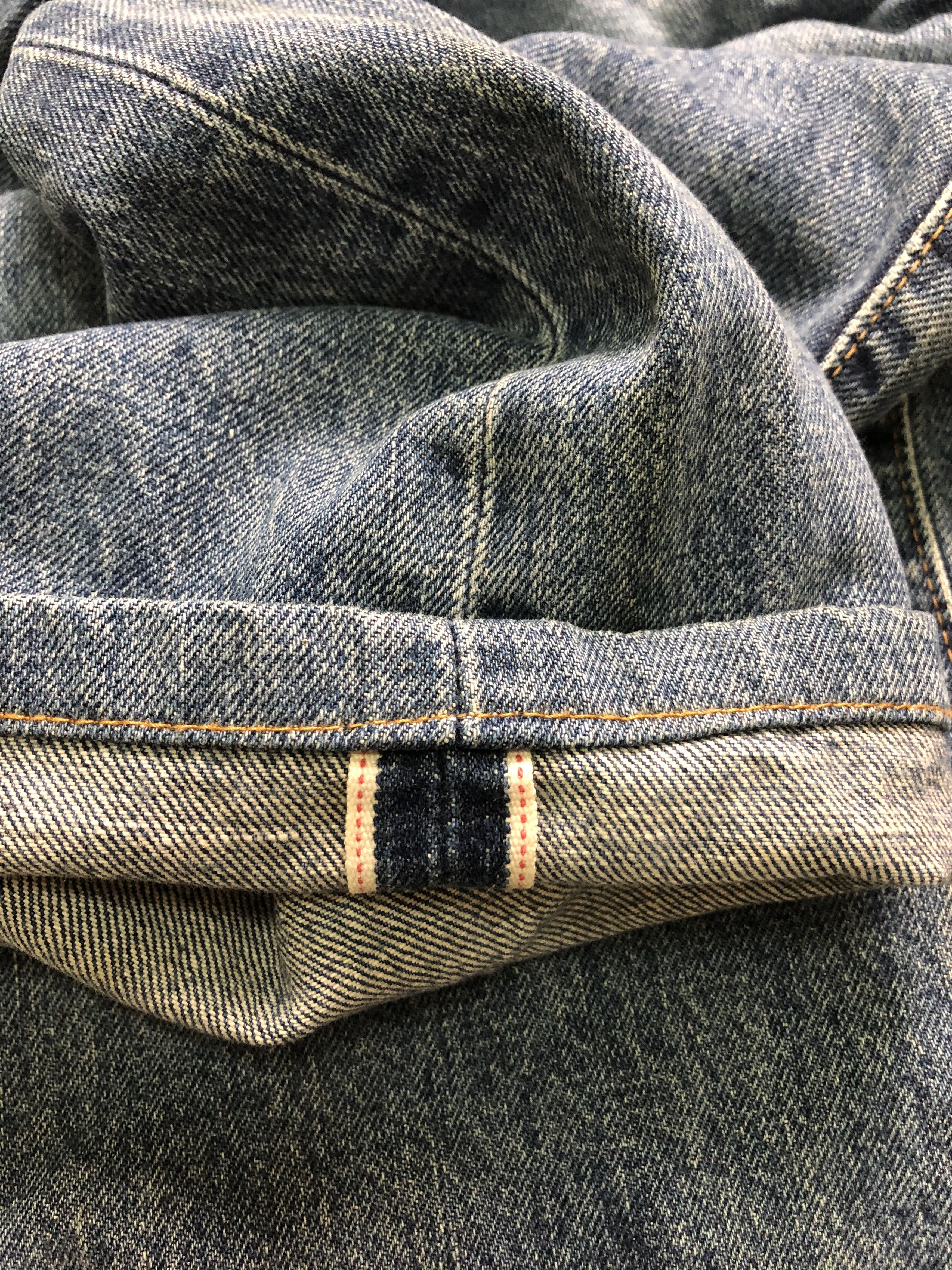 Levi's Vintage Big E Lot 551Z Selvedge 31x30 Size US 31 - 10 Thumbnail