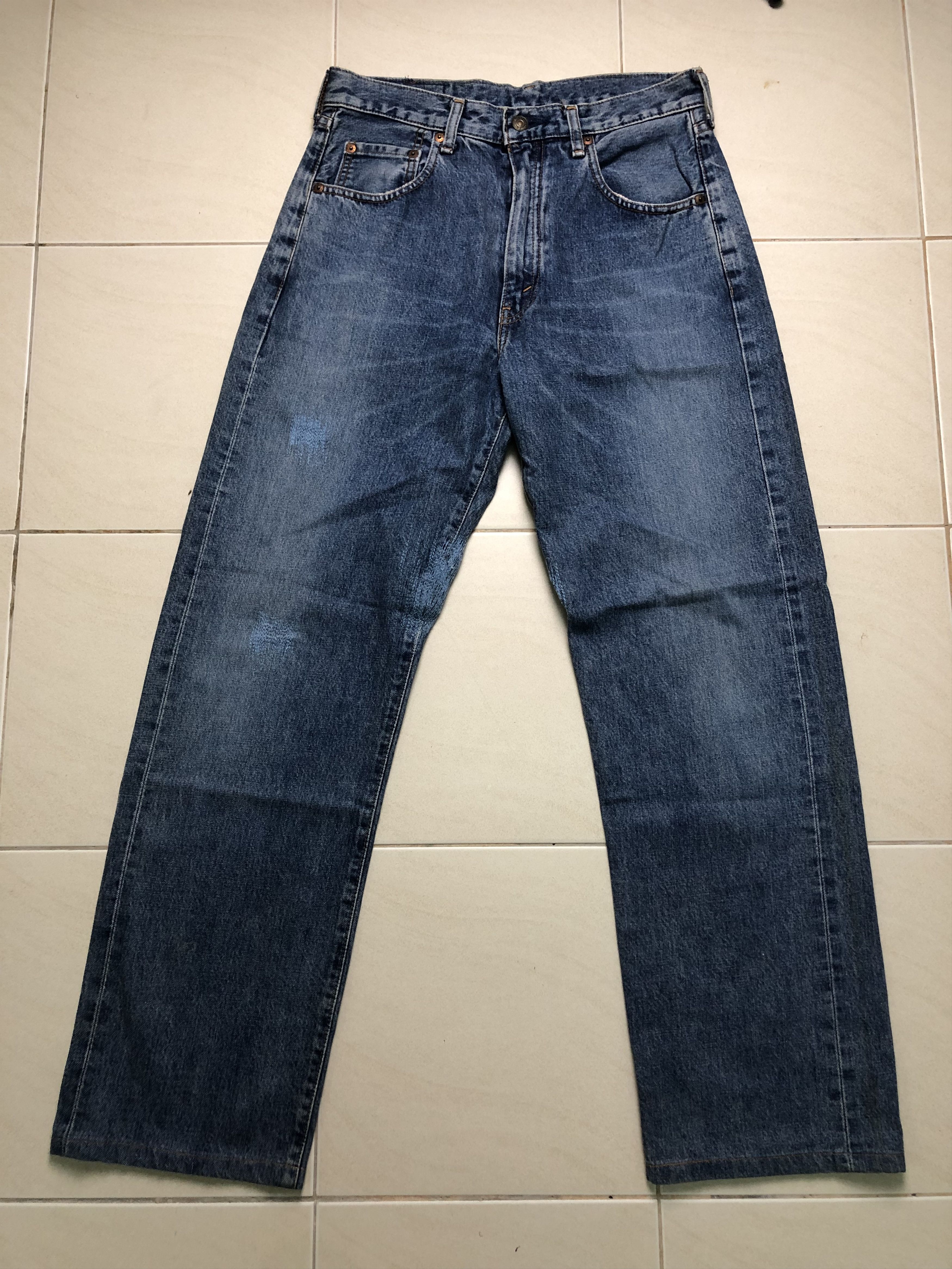 Levi's Vintage Big E Lot 551Z Selvedge 31x30 Size US 31 - 1 Thumbnail