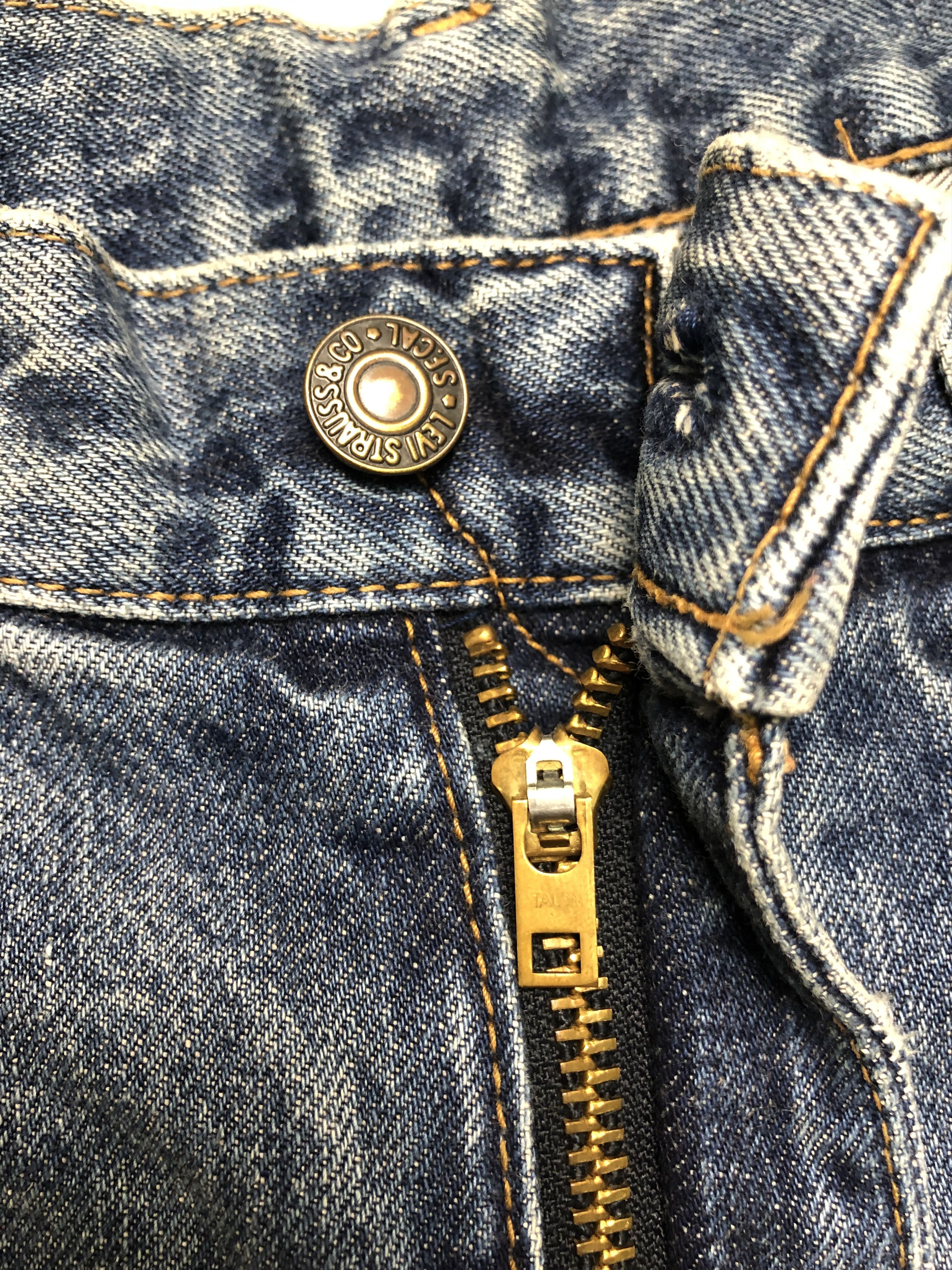Levi's Vintage Big E Lot 551Z Selvedge 31x30 Size US 31 - 2 Thumbnail
