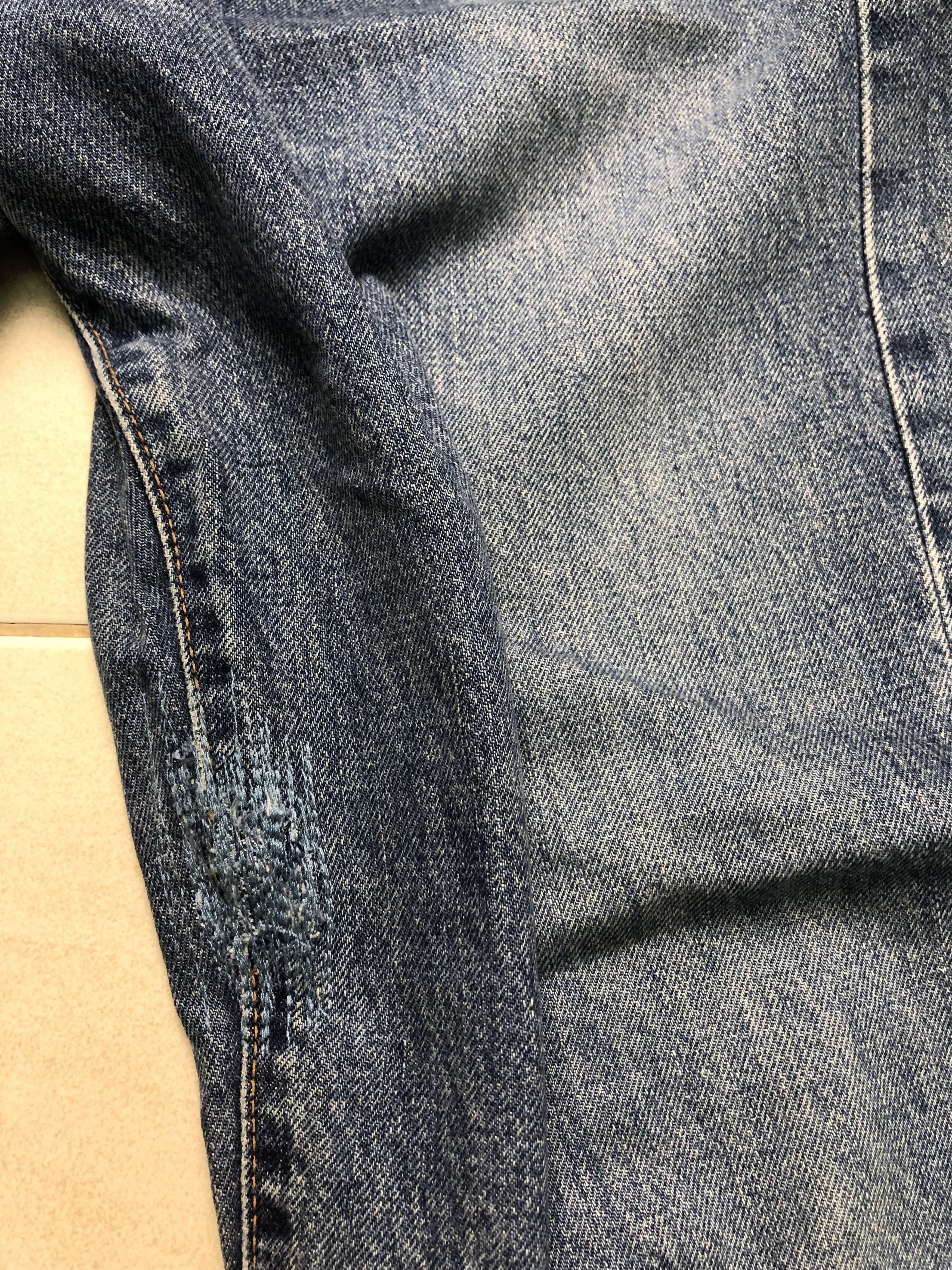 Levi's Vintage Big E Lot 551Z Selvedge 31x30 Size US 31 - 5 Thumbnail