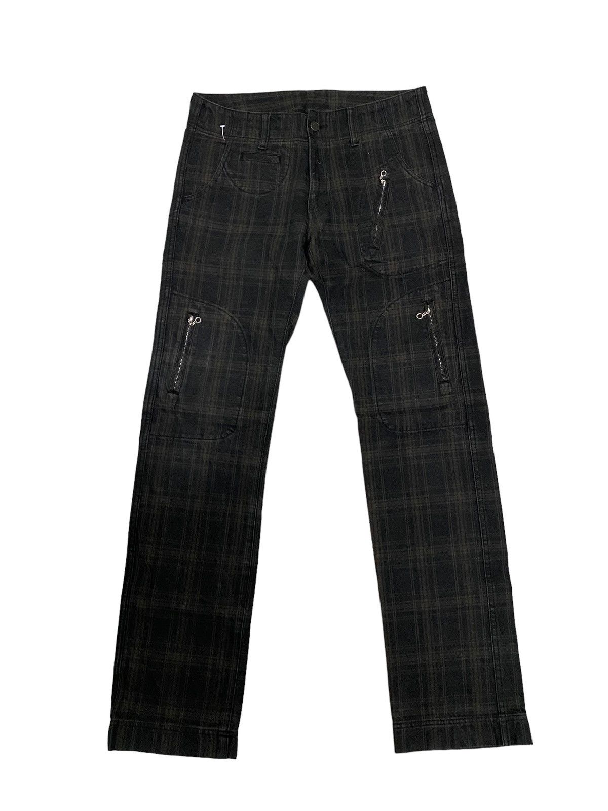 Vintage Ozone Rocks Punk Style Multipocket Pant