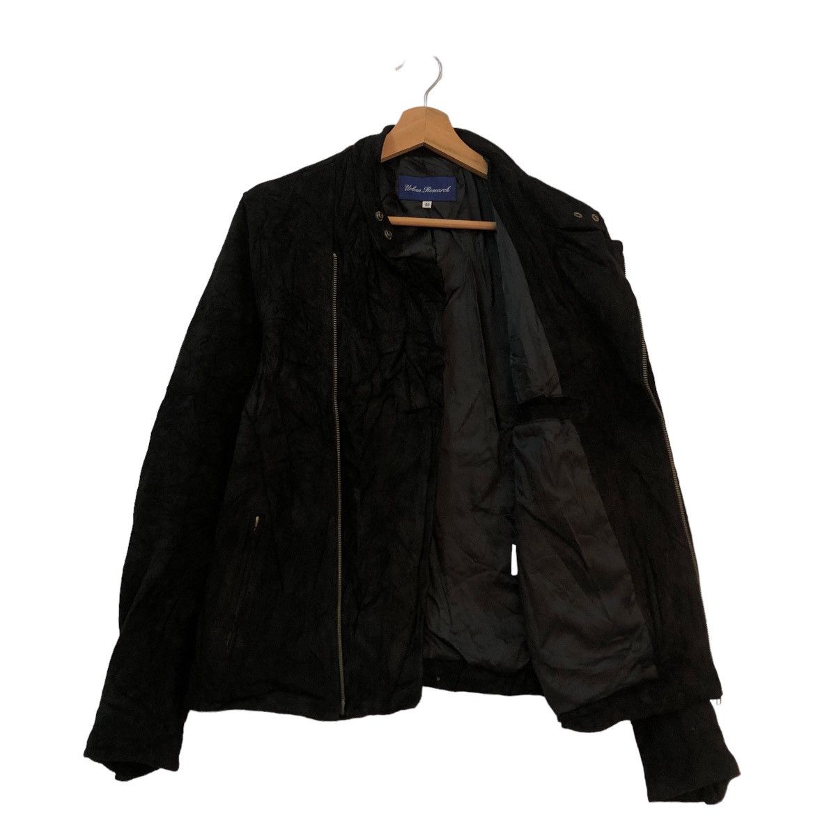 Japanese Brand VINTAGE RACER JACKET URBAN RESEARCH INSPIRED ISSEY MIYAKE Size US M / EU 48-50 / 2 - 8 Thumbnail