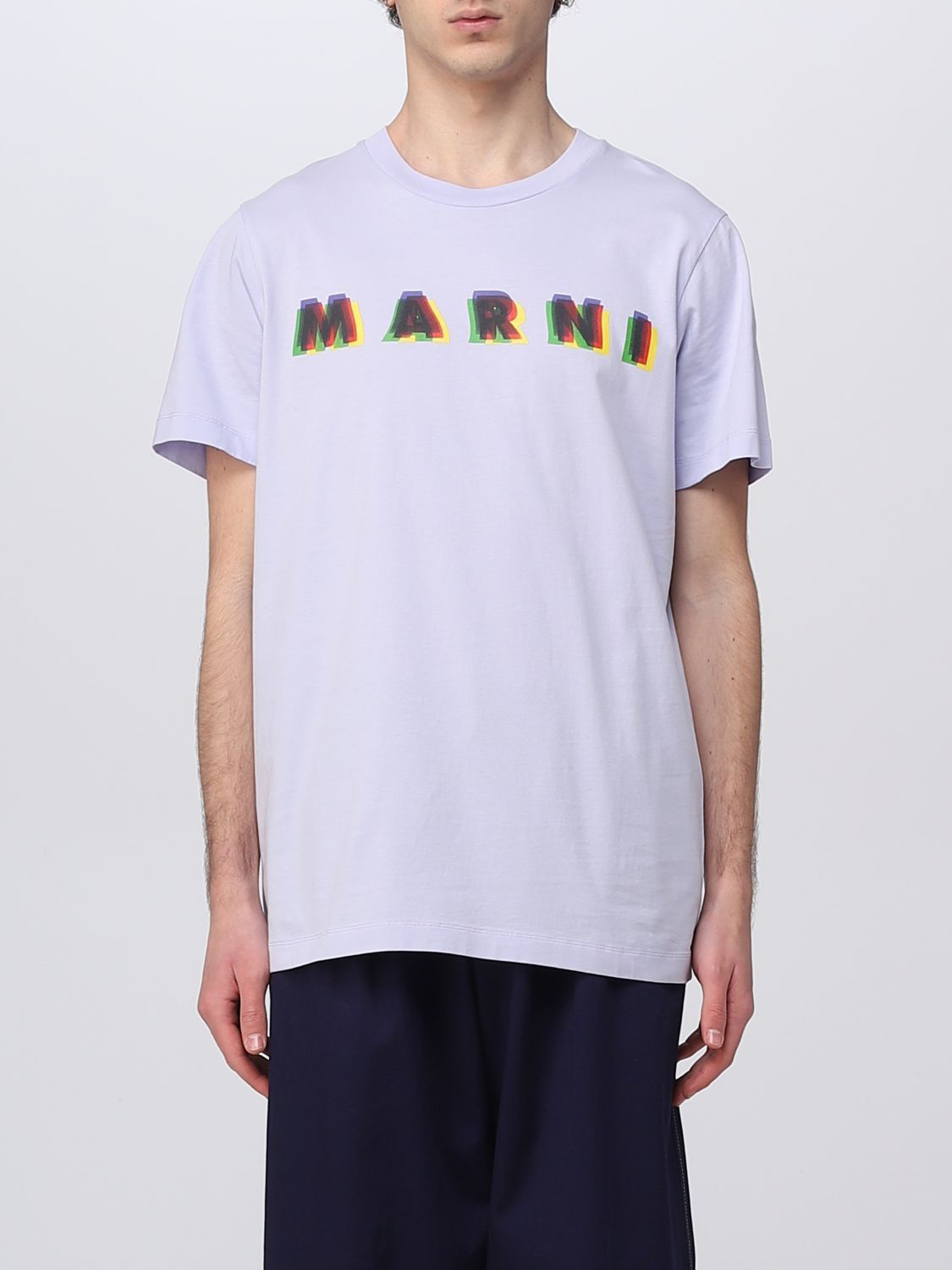 Marni T-Shirt Men Lilac
