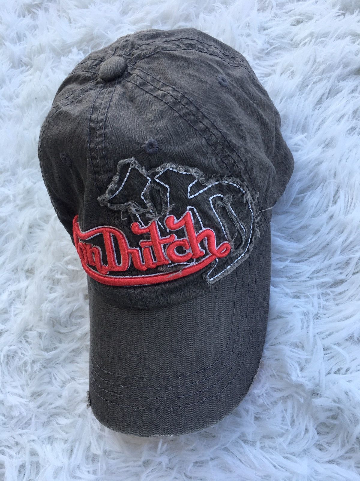 Von Dutch Rare Vintage Von Dutch Hat Trucker /Cap Size ONE SIZE - 6 Thumbnail
