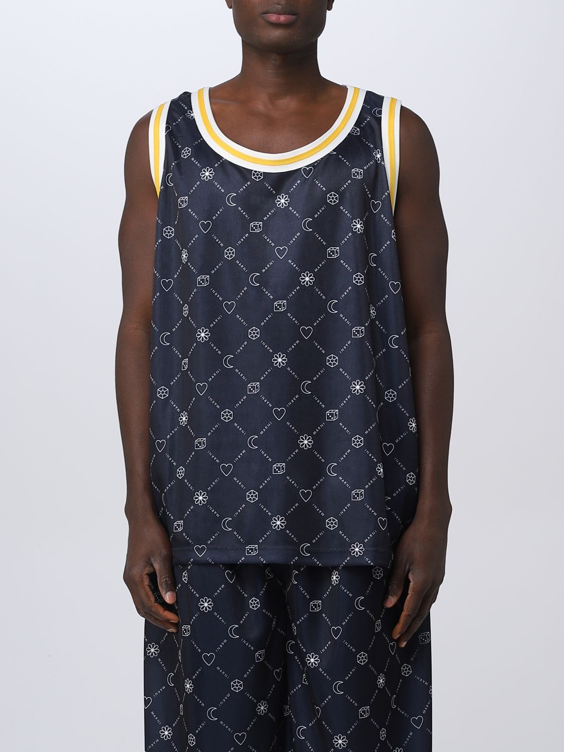Marni Tank Top Men Blue