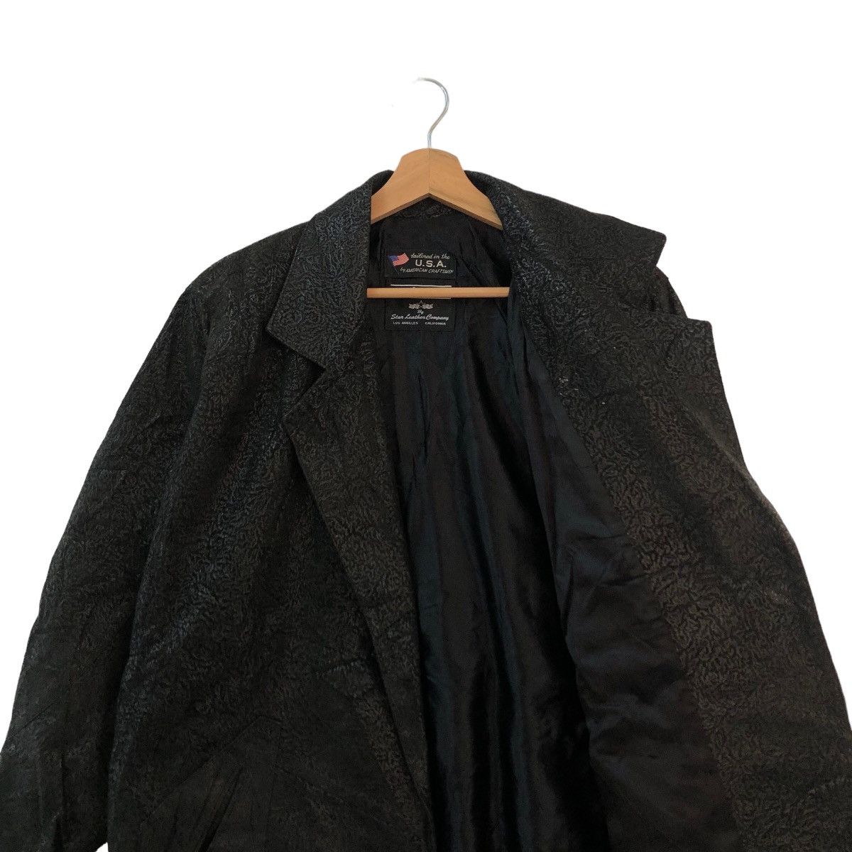 Vintage VINTAGE LEATHER JACKET USA MADE AMERICAN CRAFTMAN VALERIO Size US M / EU 48-50 / 2 - 6 Thumbnail