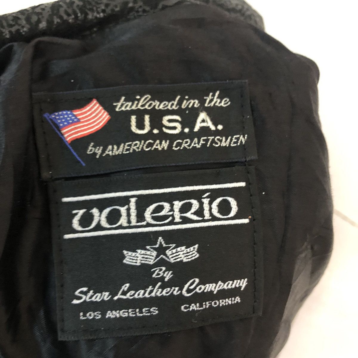 Vintage VINTAGE LEATHER JACKET USA MADE AMERICAN CRAFTMAN VALERIO Size US M / EU 48-50 / 2 - 9 Thumbnail