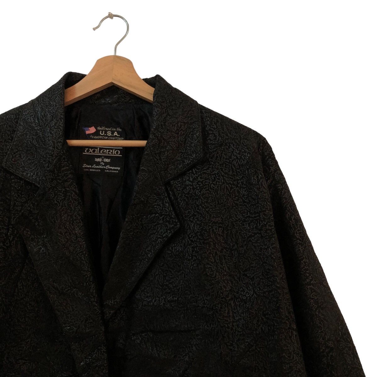 Vintage VINTAGE LEATHER JACKET USA MADE AMERICAN CRAFTMAN VALERIO Size US M / EU 48-50 / 2 - 5 Thumbnail