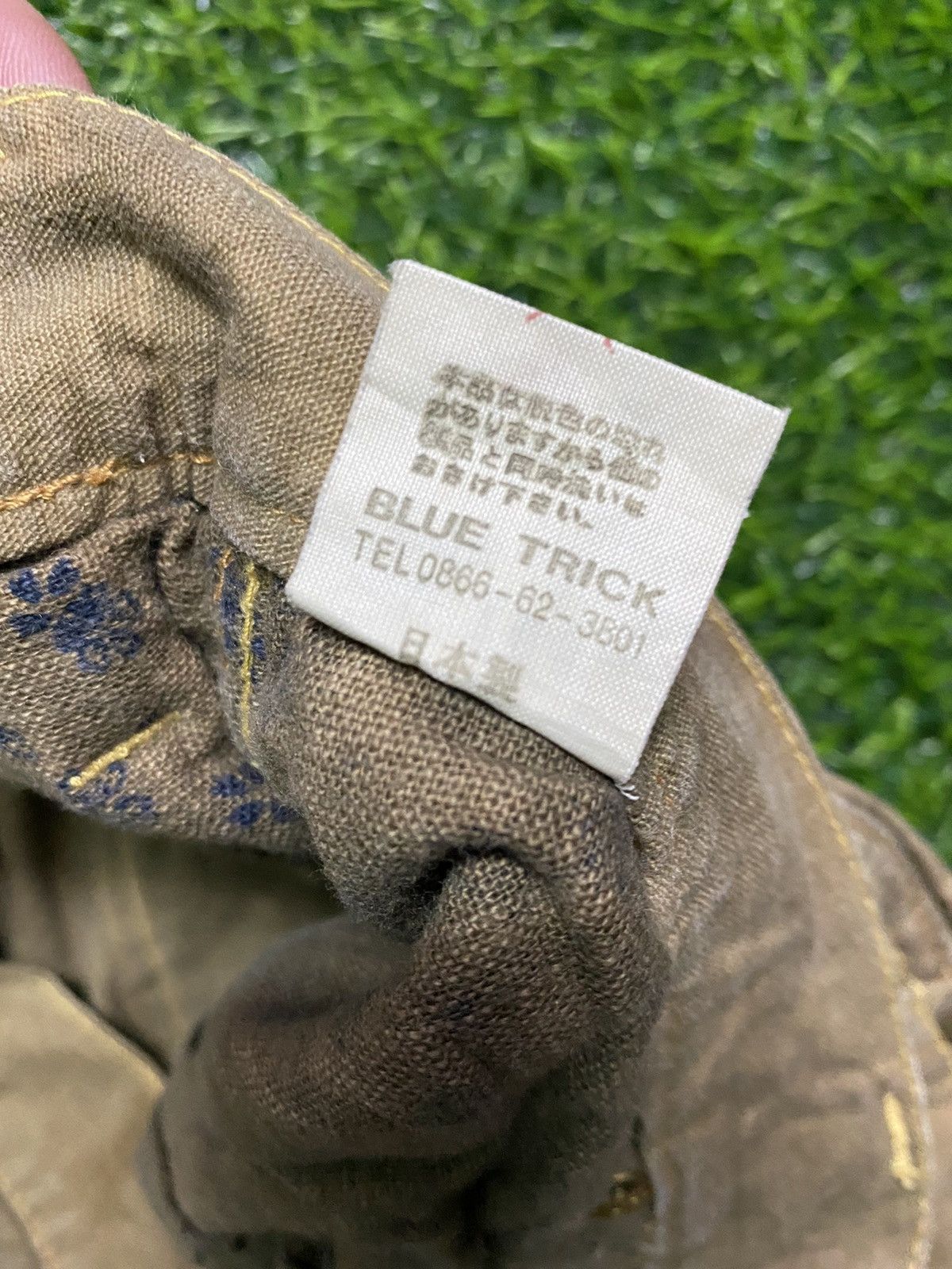 Japanese Brand × Vintage Vintage Blue Trick Trouser Size US 35 - 5 Thumbnail