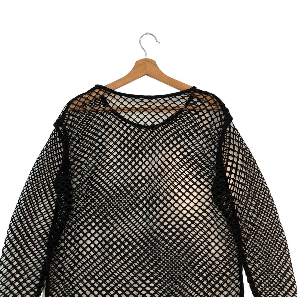 Japanese Brand 🔥RICK OWENS DESIGN STYLE WEGO JAPAN NET LONG SLEEVE Size US M / EU 48-50 / 2 - 5 Thumbnail