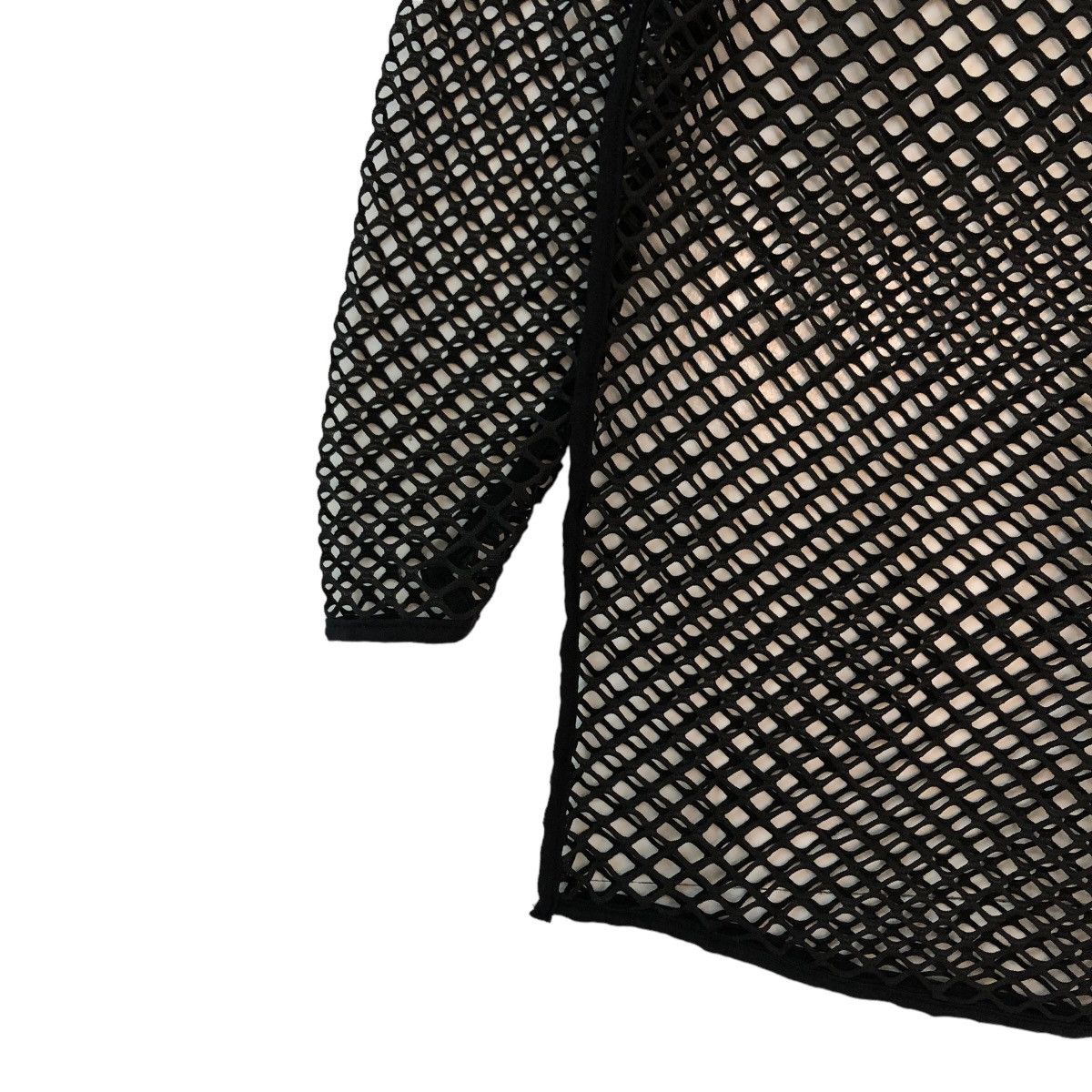 Japanese Brand 🔥RICK OWENS DESIGN STYLE WEGO JAPAN NET LONG SLEEVE Size US M / EU 48-50 / 2 - 3 Thumbnail