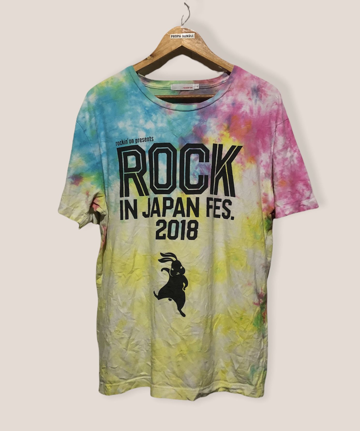 Band Tees Rock In Japan Fes Tie dye Tshirt Size US L / EU 52-54 / 3 - 1 Thumbnail