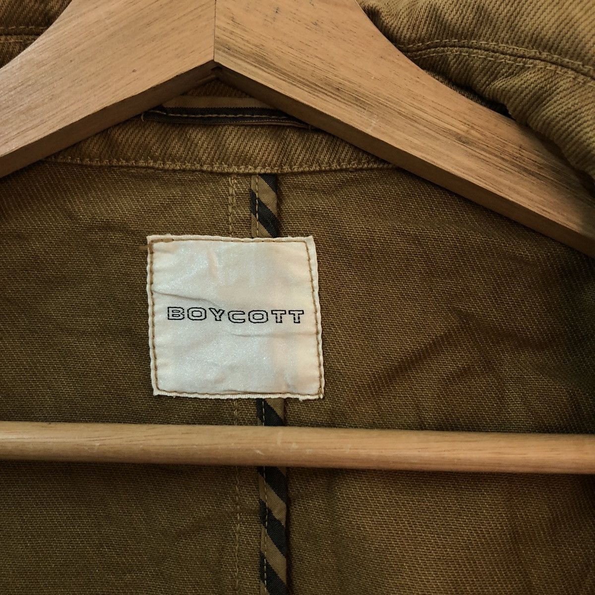 Japanese Brand VINTAGE HIKORY CHORE JACKET BOYCOTT INSPIRED ISSEY MIYAKE Size US M / EU 48-50 / 2 - 8 Thumbnail