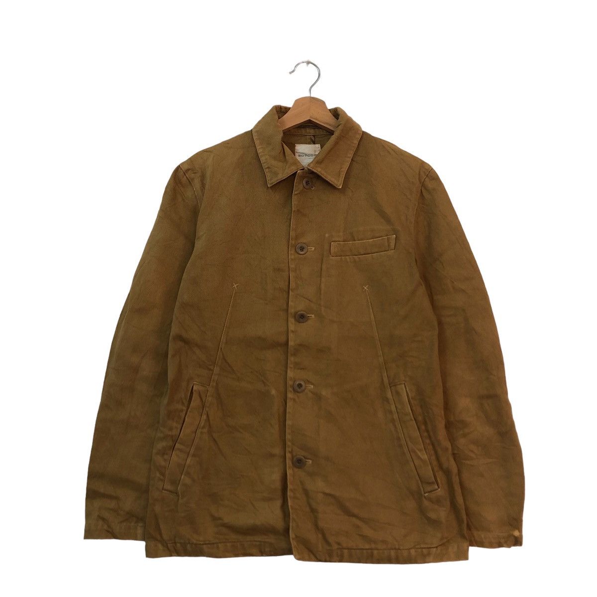 Japanese Brand VINTAGE HIKORY CHORE JACKET BOYCOTT INSPIRED ISSEY MIYAKE Size US M / EU 48-50 / 2 - 1 Thumbnail