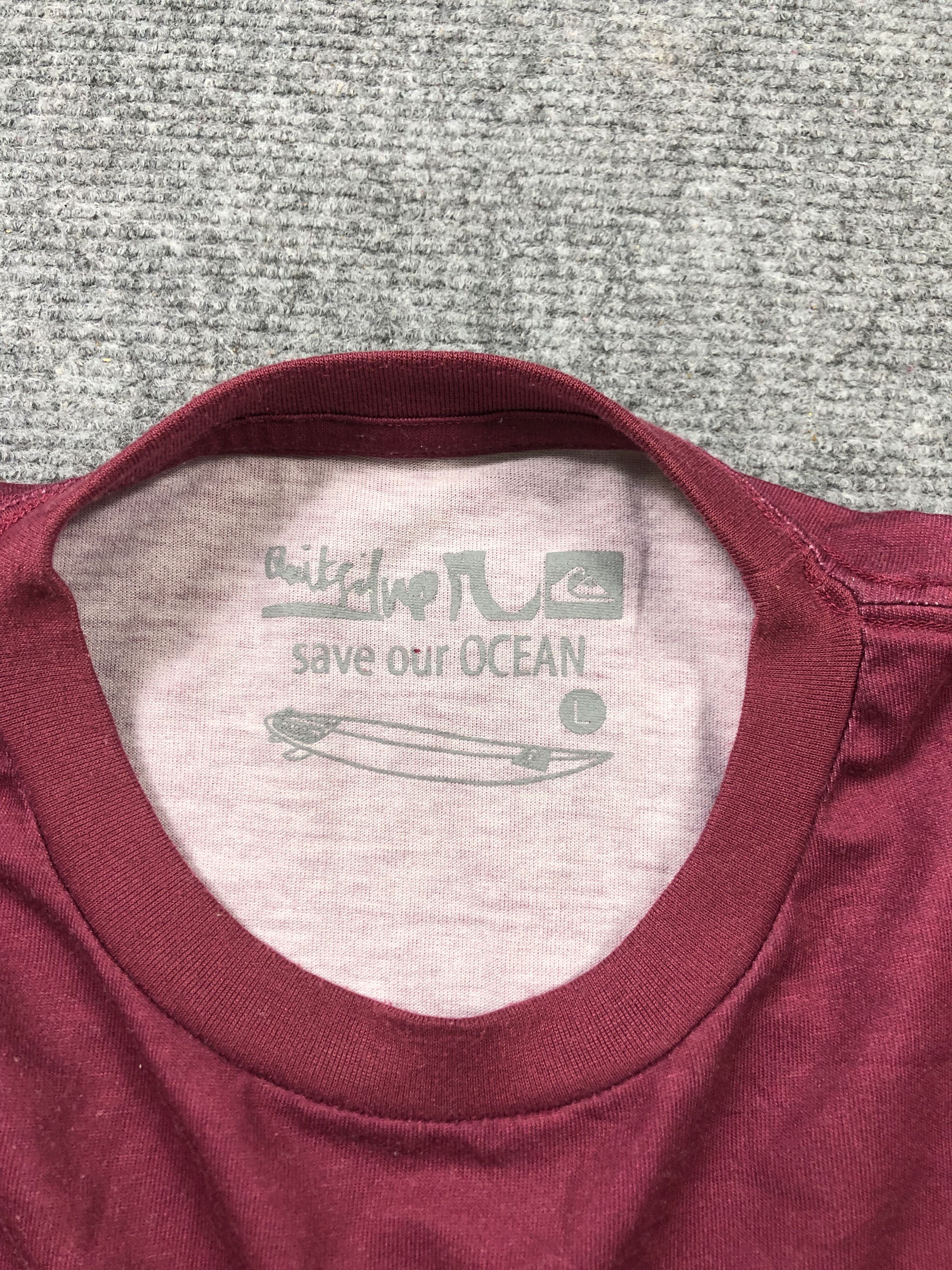 Quiksilver Quiksilver Save Our Ocean tshirt Size US L / EU 52-54 / 3 - 3 Thumbnail