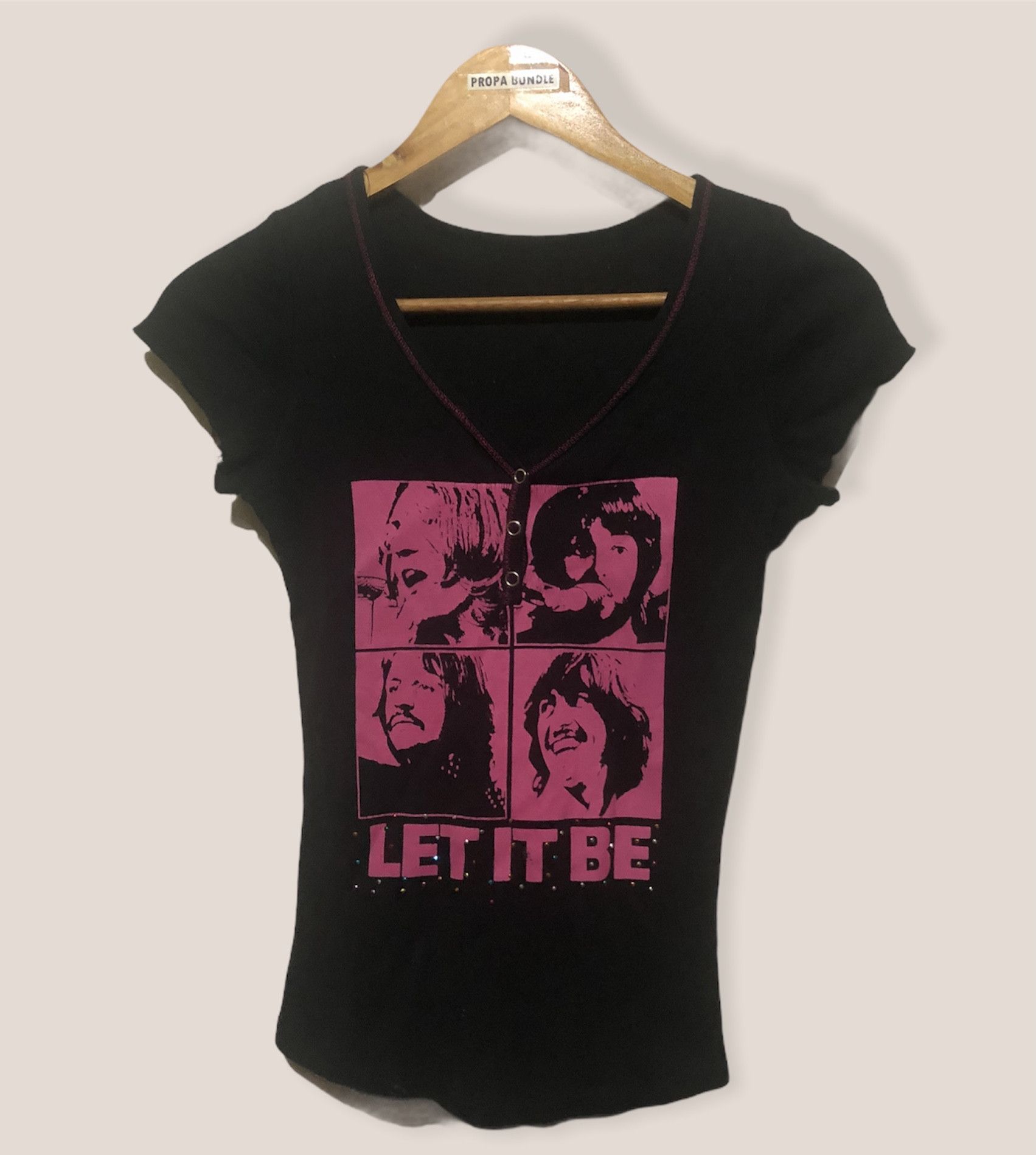 Band Tees The Beatles Tshirt Size XS / US 0-2 / IT 36-38 - 1 Thumbnail