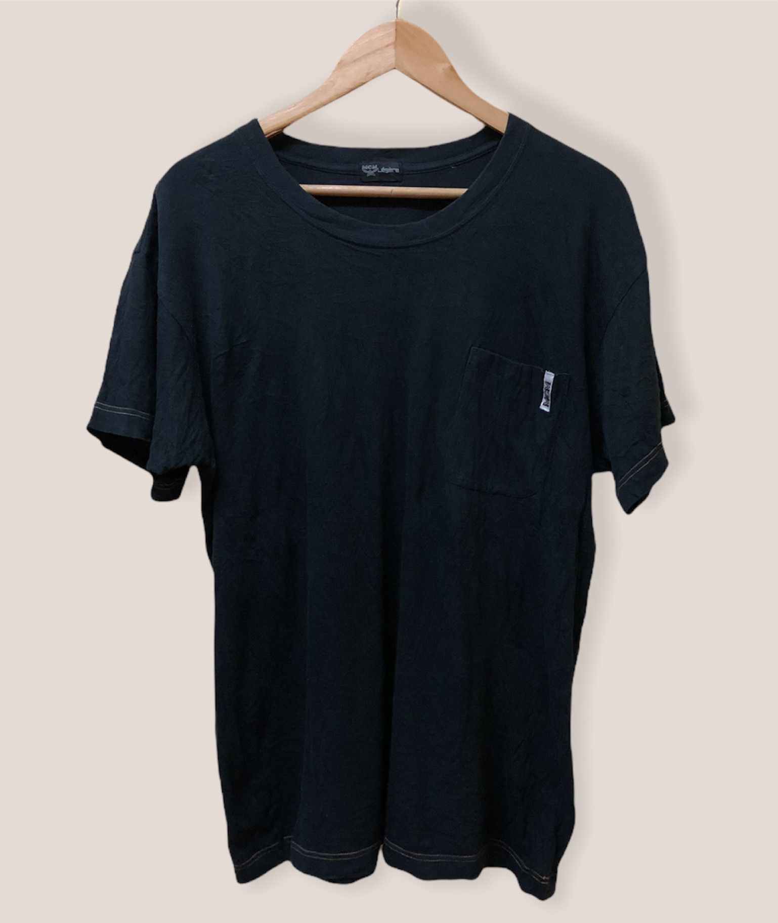 MCM MCM Single Pocket Plain Tshirt Size US L / EU 52-54 / 3 - 1 Thumbnail