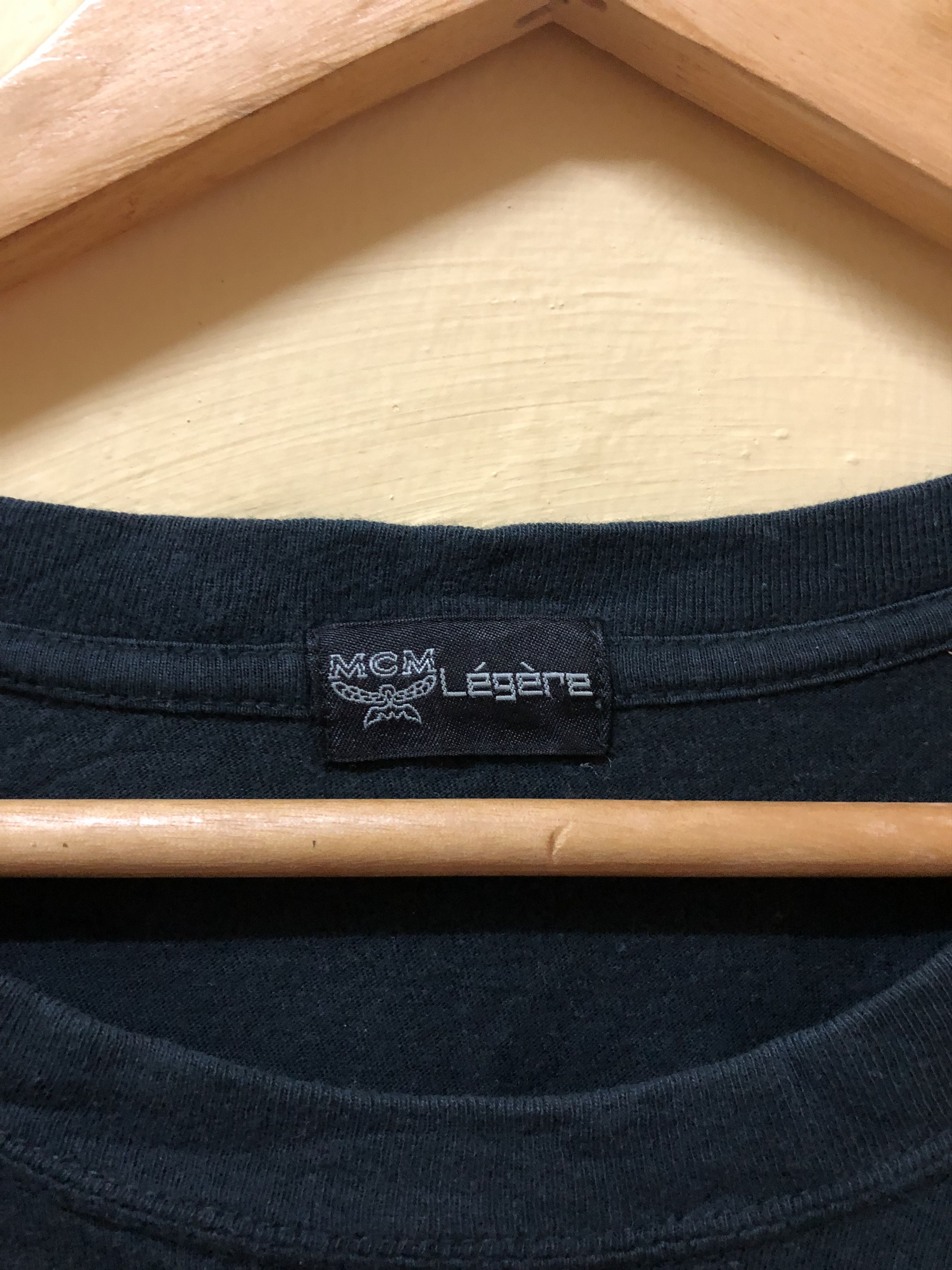 MCM MCM Single Pocket Plain Tshirt Size US L / EU 52-54 / 3 - 3 Thumbnail