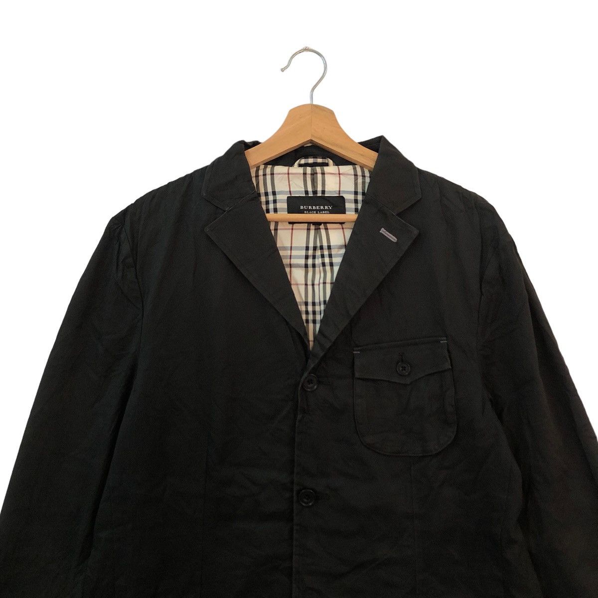 Burberry VINTAGE CHORE JACKET BURBERRY BLACK LABEL NOVA CHECK LINING Size US L / EU 52-54 / 3 - 2 Thumbnail