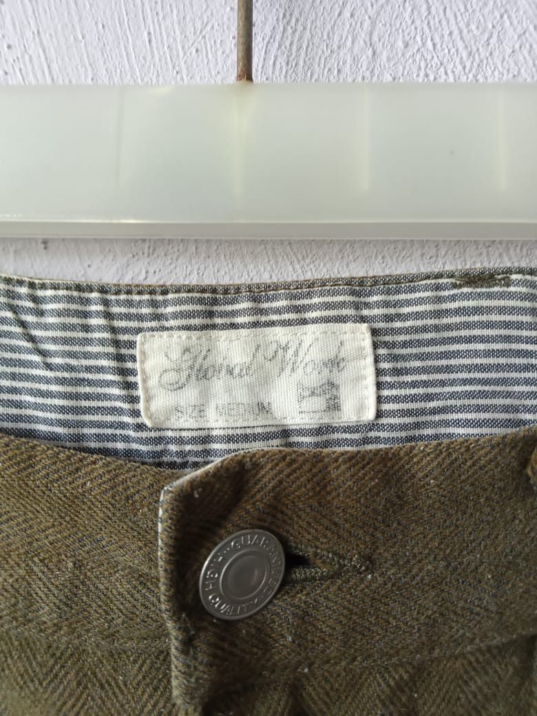 Global Work Global Work Herringbone Army Style Pants Size US 32 / EU 48 - 7 Thumbnail