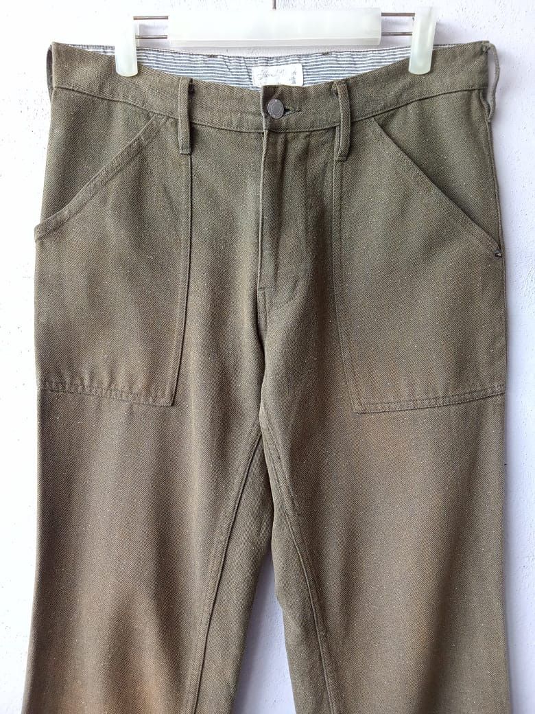 Global Work Global Work Herringbone Army Style Pants Size US 32 / EU 48 - 2 Thumbnail