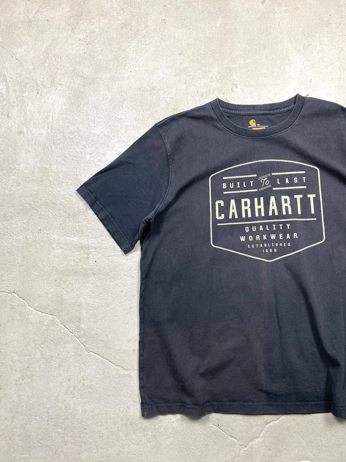 Carhartt 90’s Vintage Carhartt Sun Faded T Shirt Y2K Hype Size US XL / EU 56 / 4 - 2 Thumbnail