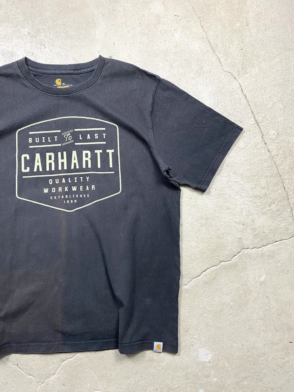Carhartt 90’s Vintage Carhartt Sun Faded T Shirt Y2K Hype Size US XL / EU 56 / 4 - 3 Thumbnail