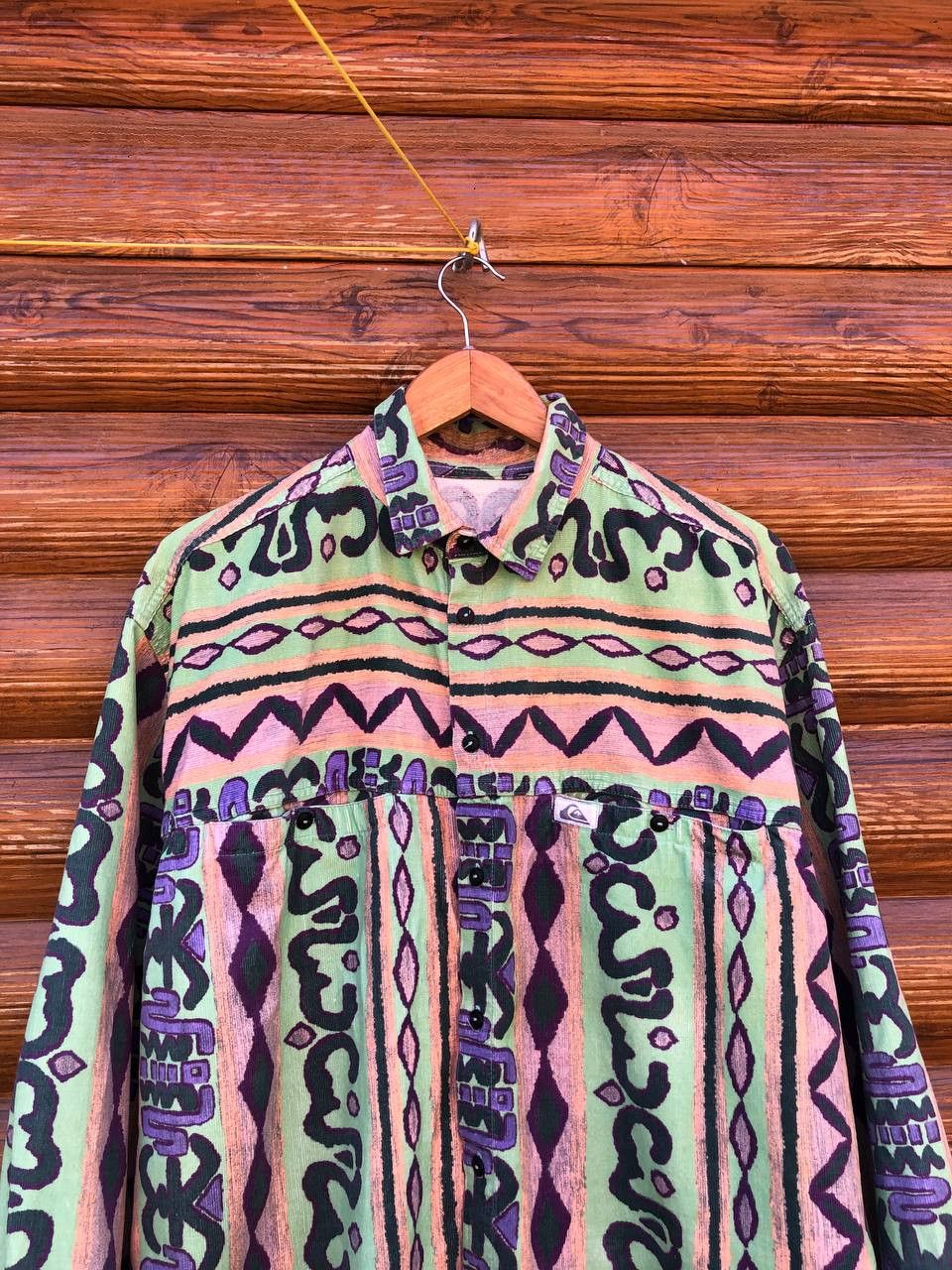 Flannel Vintage Quiksilver flannel shirt Size US M / EU 48-50 / 2 - 2 Thumbnail