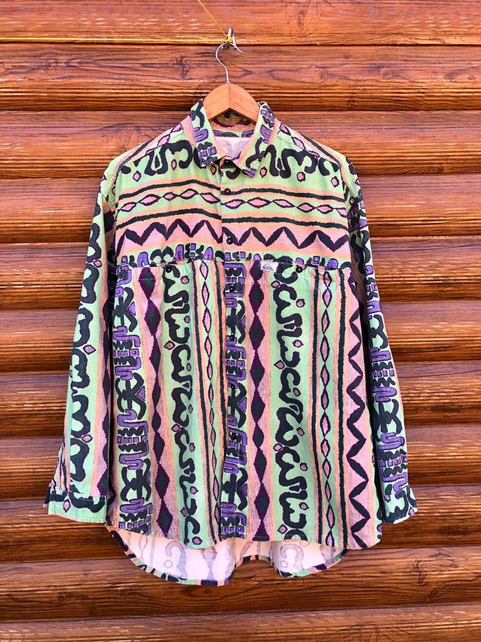 Flannel Vintage Quiksilver flannel shirt Size US M / EU 48-50 / 2 - 1 Thumbnail