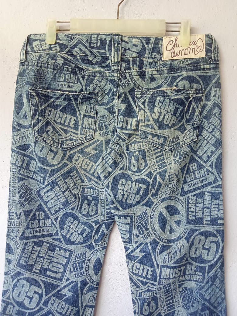 Hysteric Glamour Japanese Brand Inspired Hysteric Glamour Fullprint Denim Size US 30 / EU 46 - 5 Thumbnail