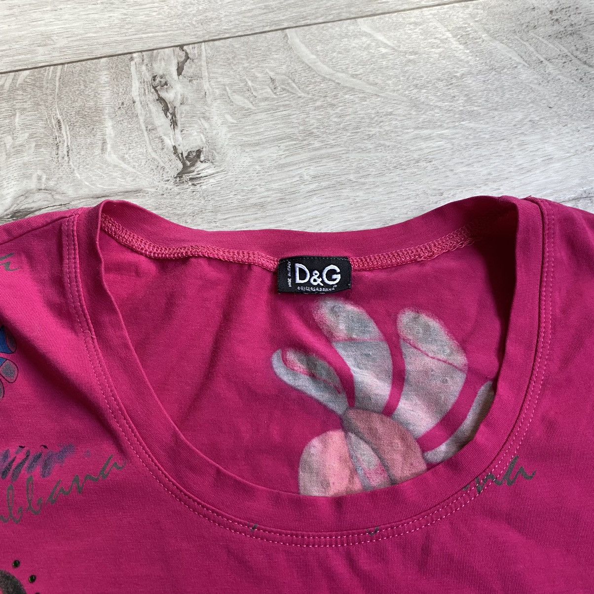 Dolce & Gabbana × Vintage VINTAGE DOLCE AND GABBANA FLOWERS T SHIRT Size S / US 4 / IT 40 - 5 Thumbnail