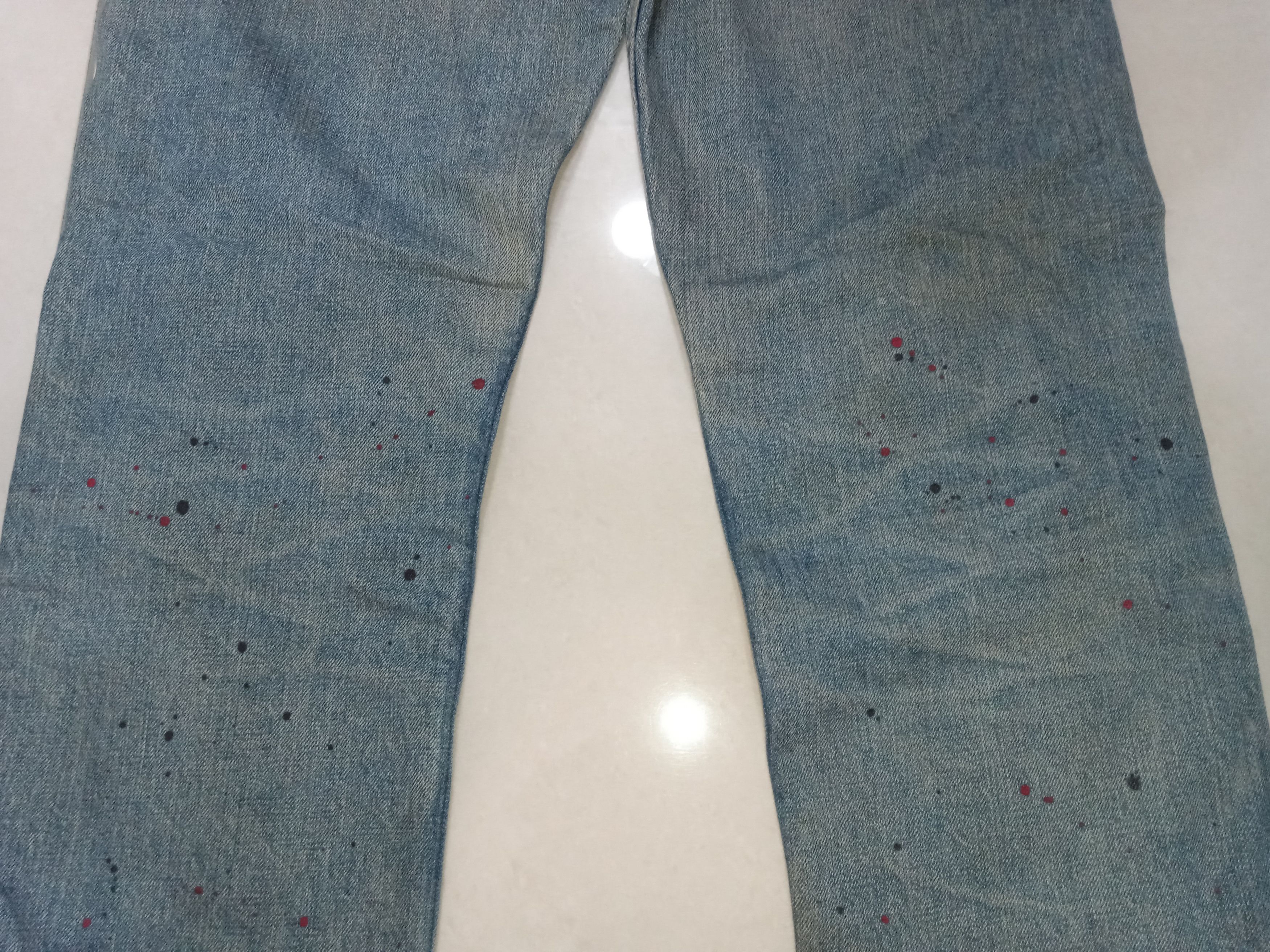 Levi's VINTAGE Levi's 501 USA Distressed Denim Y2K Size US 29 - 12 Thumbnail